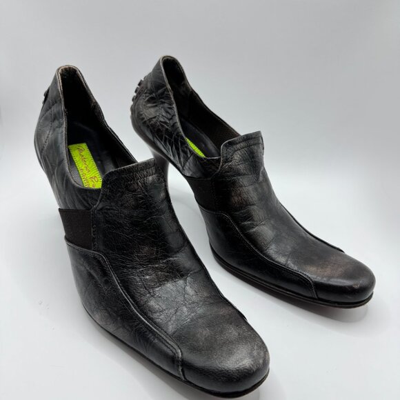 Materia Prima by Geofreddo Fatini Distressed Leather Shoe - Picture 11 of 16